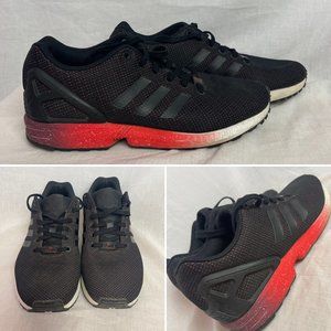 ADIDAS ZX FLUX K RED + BLACK [MEN'S SIZE 8.5]